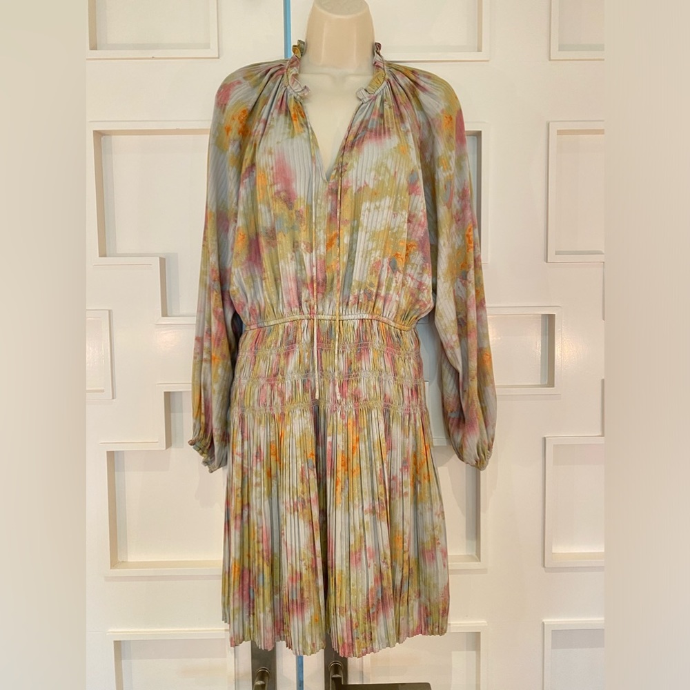 Current Air,  long sleeve dress. Very comfortable and forgiving and soft fabric